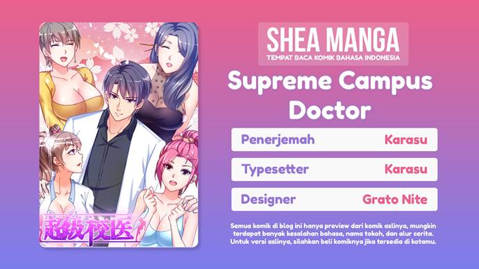 Super School Doctor Chapter 133 Bahasa Indonesia